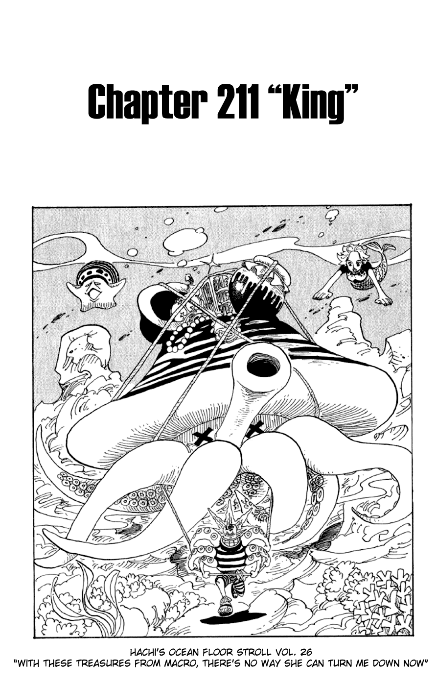 One Piece, Chapter 211 image 01